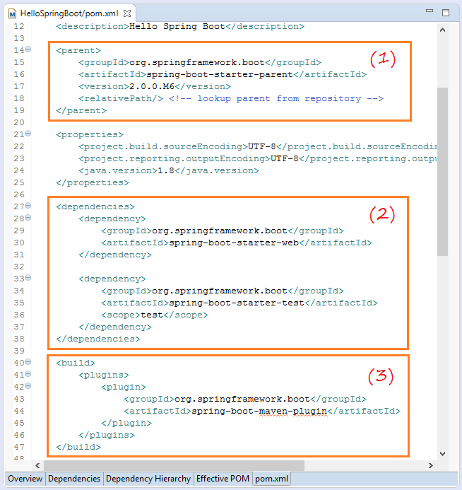 spring boot reporting framework