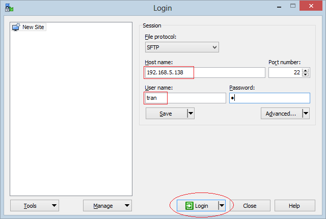 Winscp как найти папку