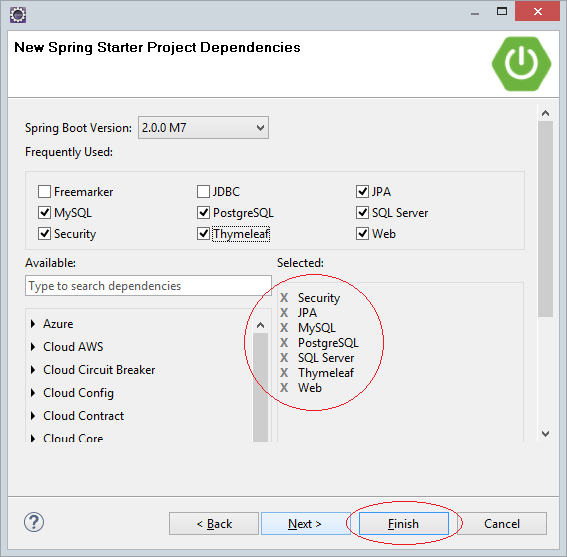 spring boot jpa sql