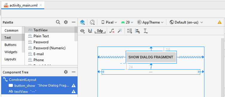 Android как передать данные в dialogfragment