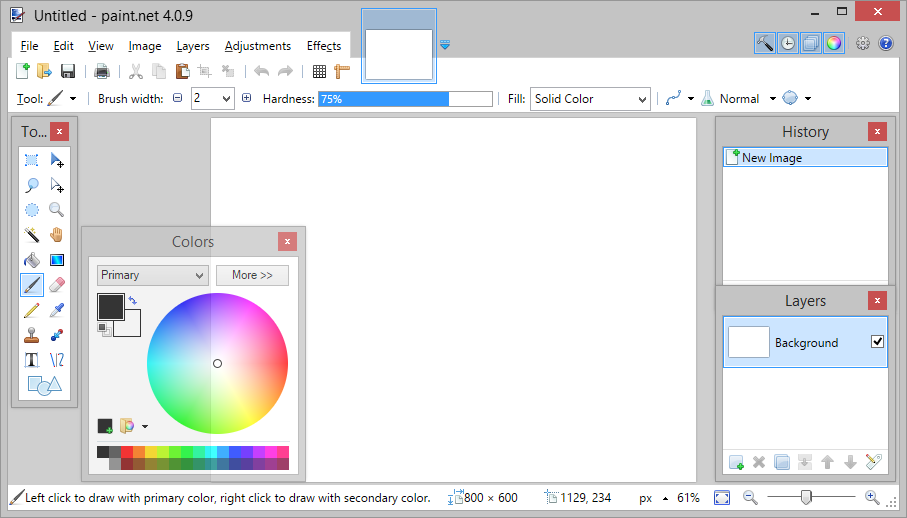 Paint.NET 5.0.7 downloading