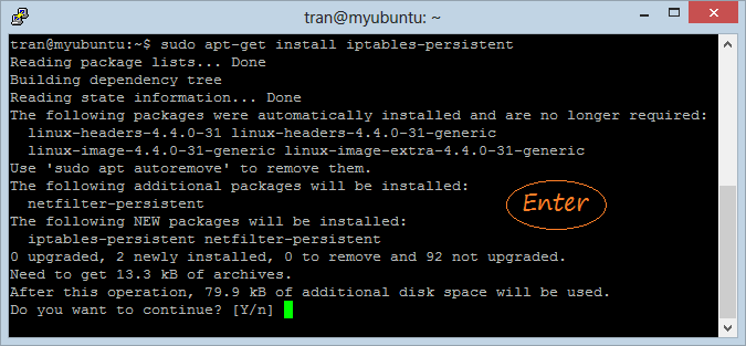 Ubuntu где находится iptables