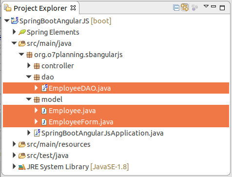 Angularjs and java hot sale spring example