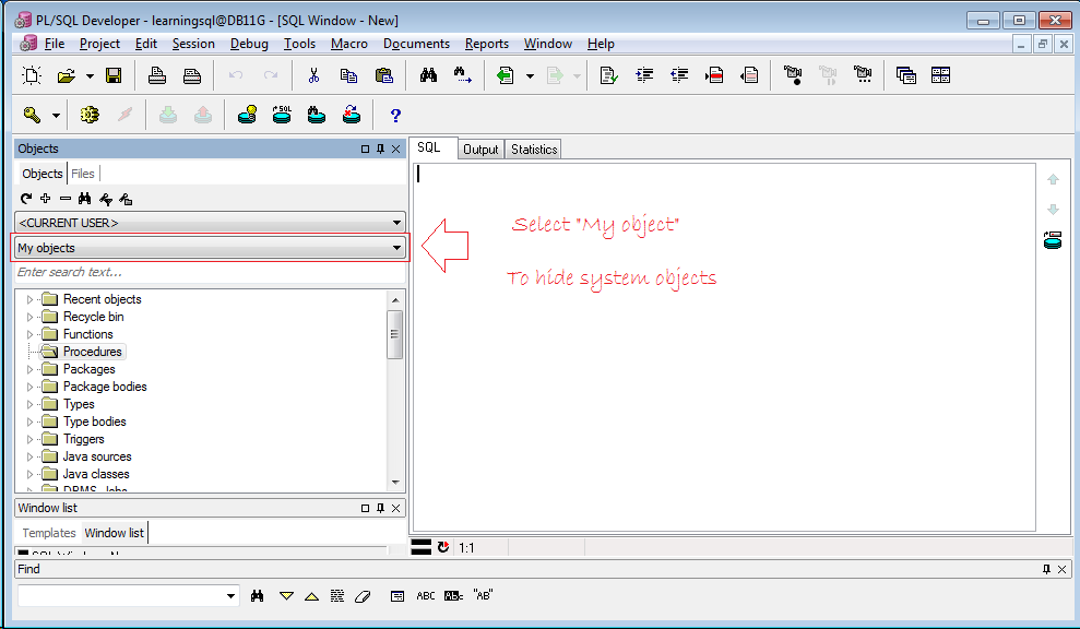 Оконный sql. Разработчик pl\SQL. DBMS_output окно в pl/SQL developer. Открыть SQL. Выполнить запрос в pl/SQL developer.